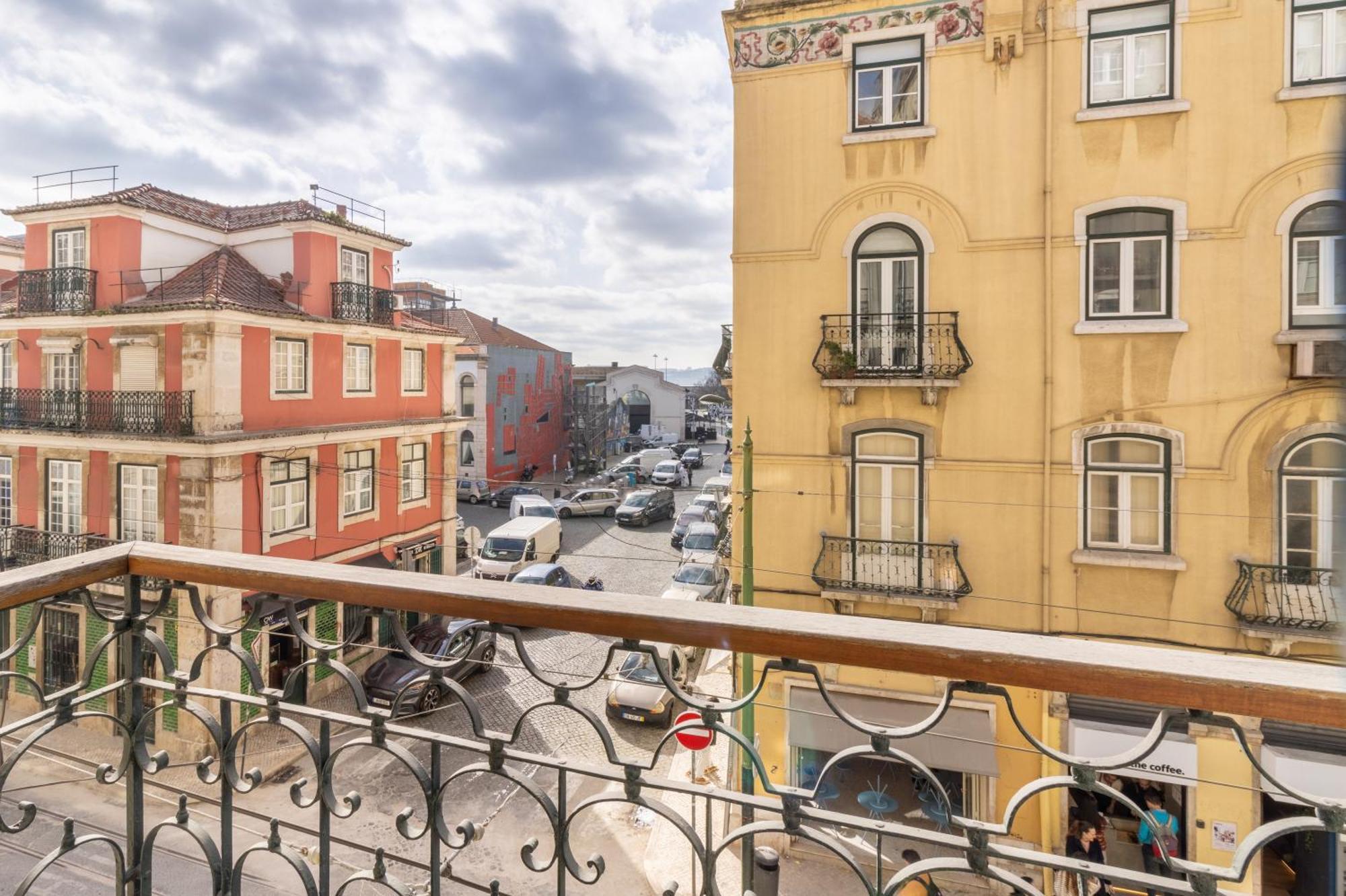 Modern 3Br, Terrace, Ac/Heating & Self Check-In Lägenhet Lisboa Exteriör bild