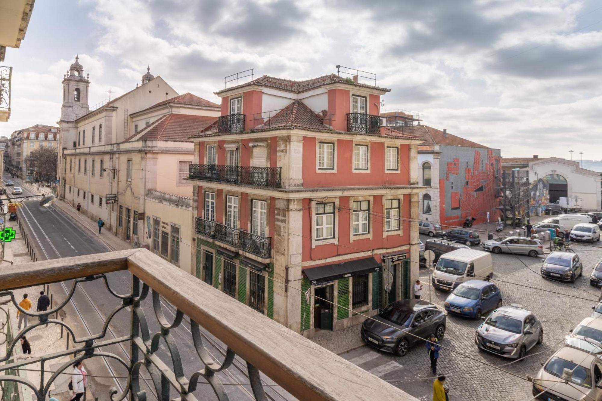 Modern 3Br, Terrace, Ac/Heating & Self Check-In Lägenhet Lisboa Exteriör bild